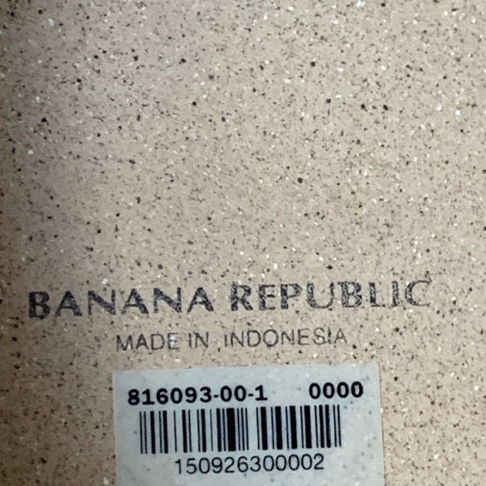 Oversized Banana Republic Stoneware Pedestal Fruit Bowl - Picture 10 of 11